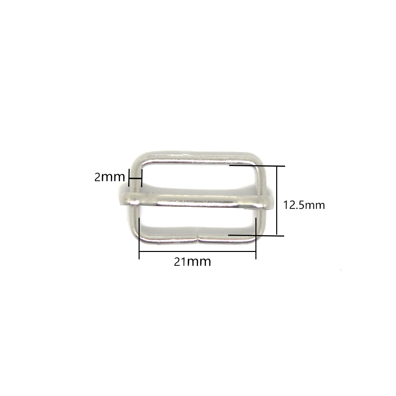 inner size 21mm,inner height 12.5mm,thickness 2mm brass adjuster buckle