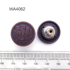 WA4062-ZP,東莞20MM合金膠芯工字鈕-網紋-拳頭生產廠家,廣東生產廠商 - 
