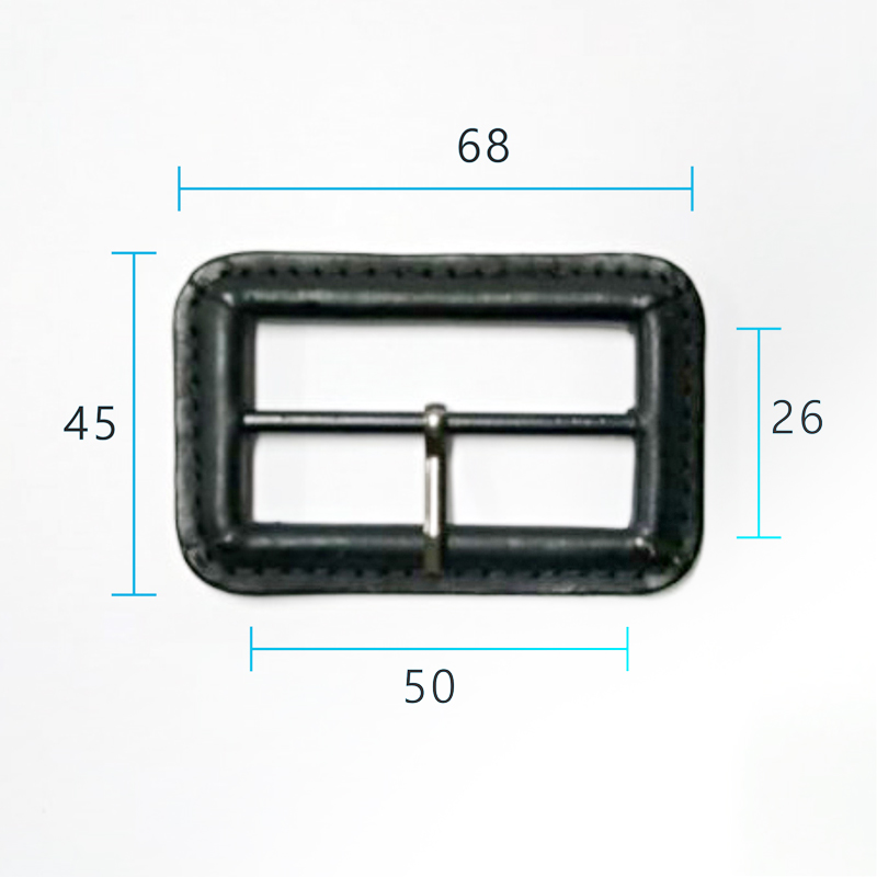 50mm Inner Alloy Buckle W Covered Leather