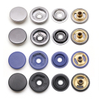S20112012MM DOUBLE CAP SNAP BUTTON SPECIAL THIN STYPLE