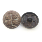 WA6675,东莞20mm  Turtle shell Alloy Sew On Shank Button生产厂家,广东生产厂商 - 