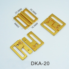 WDKA-2020mm 內徑文胸背扣-邊扣