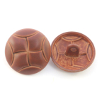 WA667520mm  Turtle shell Alloy Sew On Shank Button