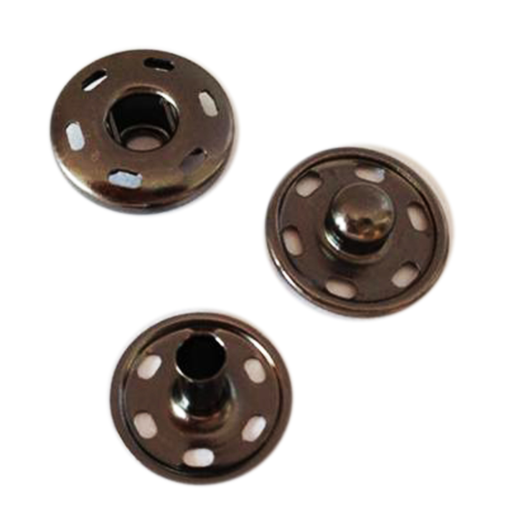 BOTTOM 3 PARTS FOR 21MM SNAP BUTTON